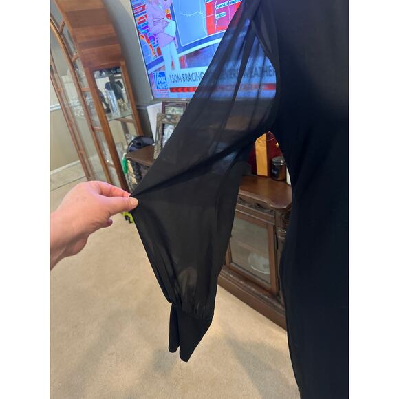 Women’s Karen Kane Black Knee Length Dress. Size Large - Picture 2 of 4